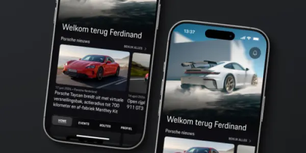 Porsche lanceert vernieuwde en innovatieve Porsche24 app